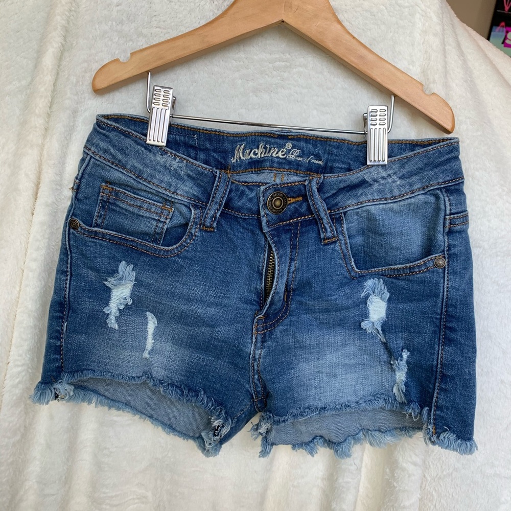 Woman jean shorts